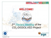 Second plenary meeting of the CO2-DISSOLVED project (Paris, France)